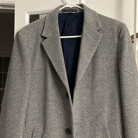 Tommy Hilfiger Trim Fit Overcoat - Picture 5 of 12